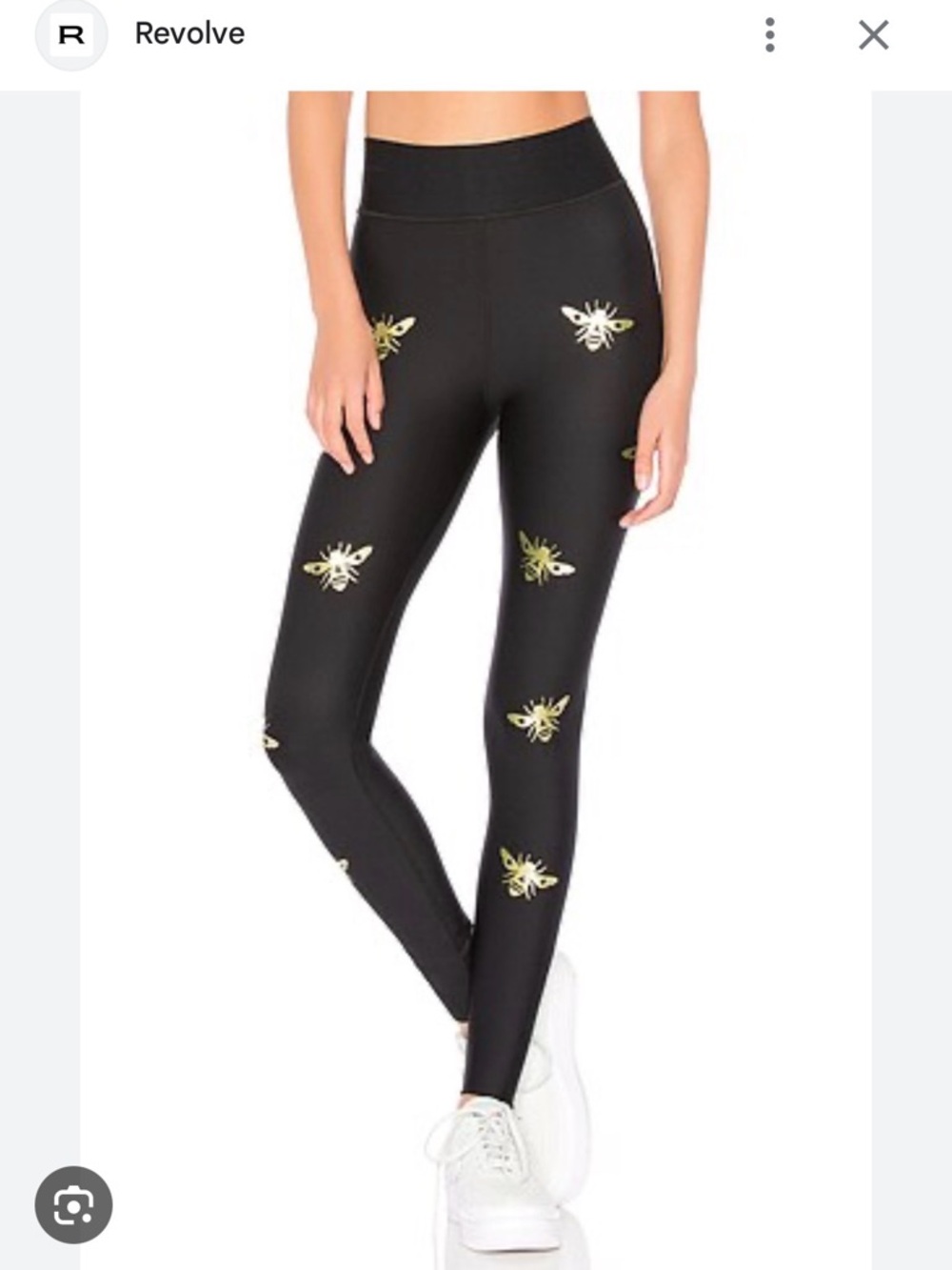 Ultracor Ultra High Bee Legging in Nero & Gold